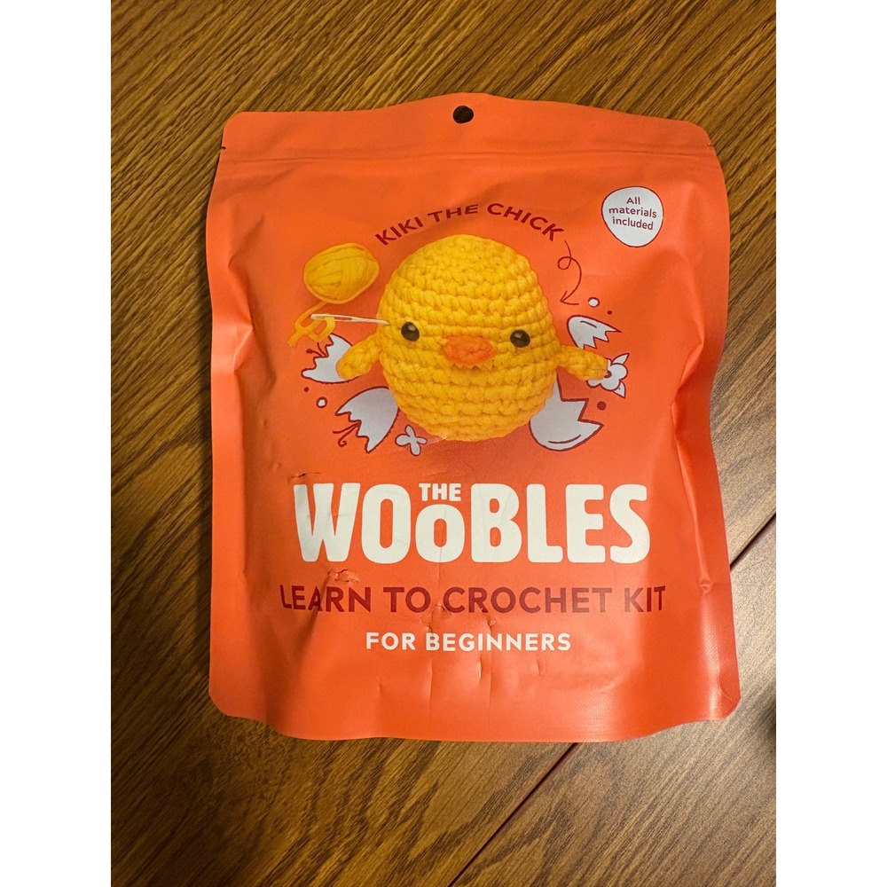 New Woobles Crochet Kit - Kiki the Chick